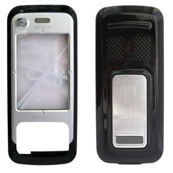 NOKIA 6110 navi BLACK BACK-FRONT COVER