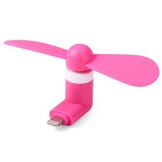 Mini USB Fan For iPhone and Android-Pink