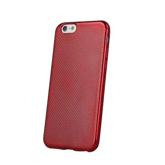 Elegance carbon case for Iphone 7 Plus red / iPhone 8 Plus