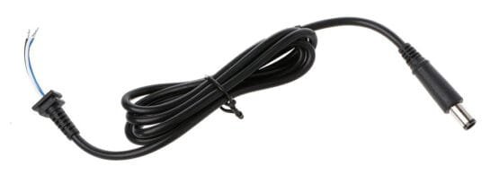 POWERTECH Καλώδιο τροφοδοτικού 3x 0.75mm, DC 7.4x5.0mm, CCA, 1.8m, μαύρο - CAB-P022