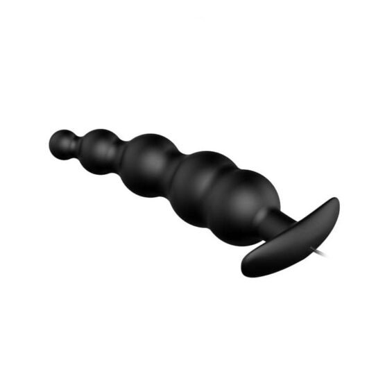 PRETTYLOVE ANAL PLUG BUBBLES VIBRATOR BLACK WITH REMOTE CONTROL - ΠΡΩΚΤΙΚΗ ΣΦΗΝΑ 12 ΔΟΝΗΣΕΩΝ - Image 2