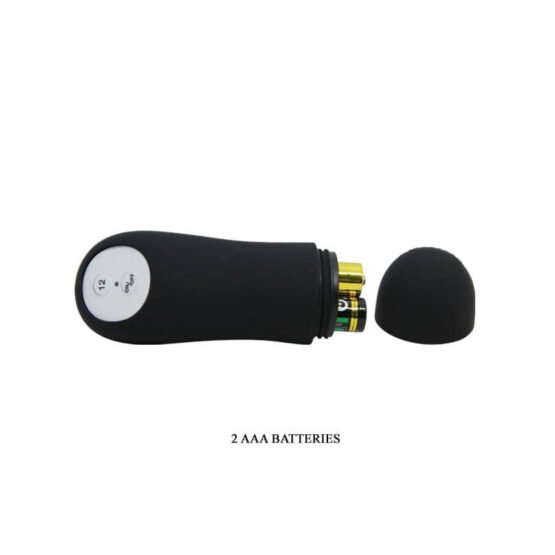 PRETTYLOVE ANAL PLUG BUBBLES VIBRATOR BLACK WITH REMOTE CONTROL - ΠΡΩΚΤΙΚΗ ΣΦΗΝΑ 12 ΔΟΝΗΣΕΩΝ - Image 4