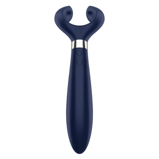 Επαναφορτιζόμενος Δονητής Ζευγαριών - Satisfyer Partner Multifun 3 Blue