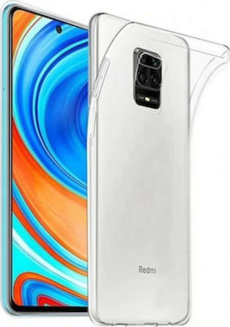 Back Cover Σιλικόνης Διάφανο (Redmi Note 9)