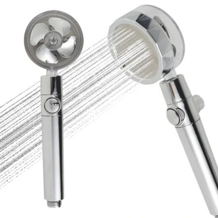 Λαβή ντους ShowerUp, υπό πίεση, με ανεμιστήρα, εξοικονόμηση ενέργειας OEM