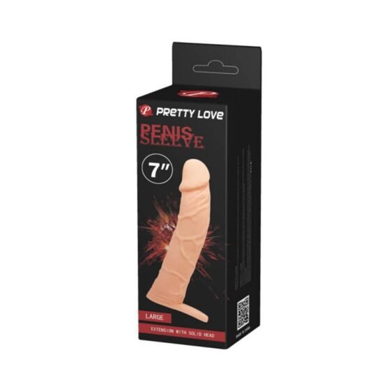 Ρεαλιστικό Κάλυμμα Επέκτασης Πέους - Pretty Love Penis Sleeve Large