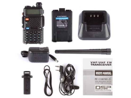Φορητός πομποδέκτης - UHF/VHF - 5.8W - UV-5RA Plus - Baofeng - 463005 - Image 2