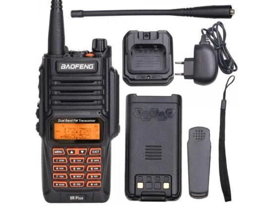 Φορητός πομποδέκτης - UHF/VHF - 5W - UV-9R - Baofeng - 563099 - Image 5