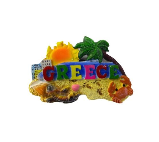 Tουριστικό μαγνητάκι Souvenir – Σετ 12pcs - Resin Magnet - 678056