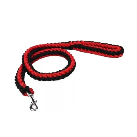 Λουρί σκύλου με ελατήριο  ΜΑΥΡΟ – Dog leash 1,20m