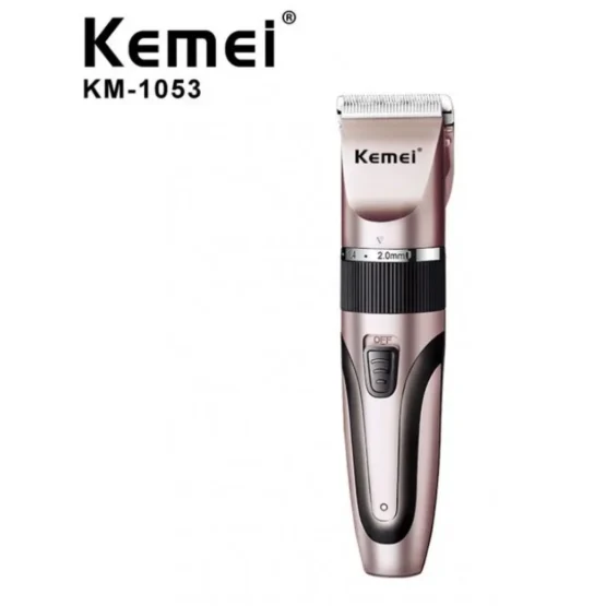Kemei Επαναφορτιζόμενη Κουρευτική Μηχανή για ζώα – Professional pet clipper KM-1053 - Image 2