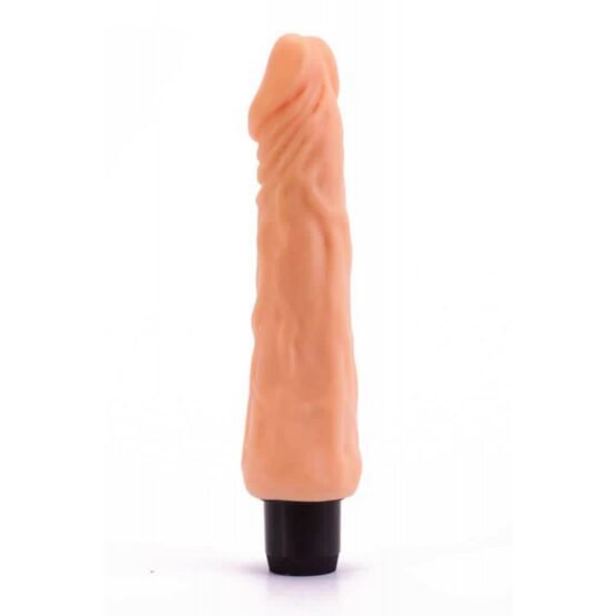 Ρεαλιστικός Δονητής Lovetoy Real Feel Cyberskin 9 20cm Μπεζ - Image 3