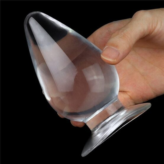 Lovetoy Flawless Clear Anal Plug 11.4cm - Image 2