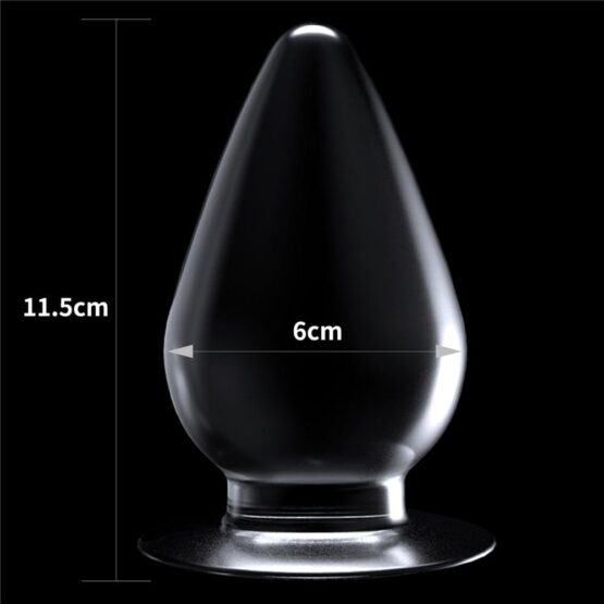 Lovetoy Flawless Clear Anal Plug 11.4cm - Image 3