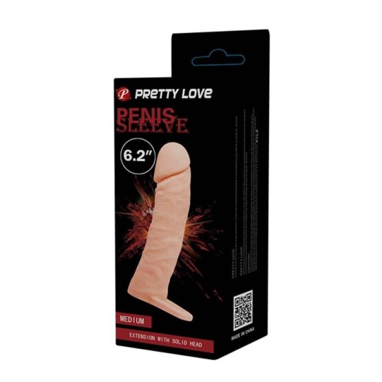 Baile Realistic Penis Sleeve Medium 16cm Flesh