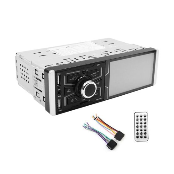 Ηχοσύστημα αυτοκινήτου 1DIN με οθόνη 4'' - 4066 - MP5 - 003638 - Image 2