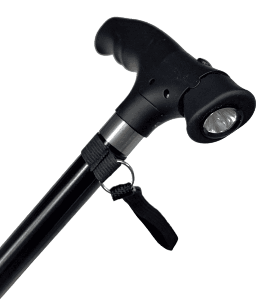 Μπαστούνι βάδισης τετράποδο με φακό LED - 209-2 - 112067 - Image 2