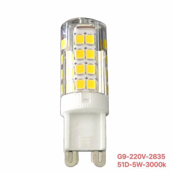 Λαμπτήρας LED - G9 - 220V - 5W - 3000K - 48D - 835132 - Image 2