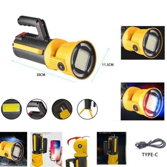 Επαναφορτιζόμενος φακός LED - 5164-2 - 751652 - Image 2