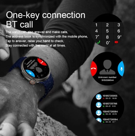 Smartwatch - Z78 UItra - 880266 - Blue - Image 5