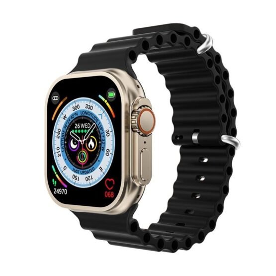 Σετ Smartwatch με 2 λουράκια - Z77 Ultra - 880228 - Black