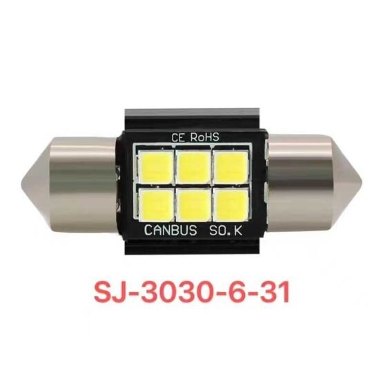 Λαμπτήρας LED - 3030-6-31 - Canbus - 2pcs - 674094 - Image 2