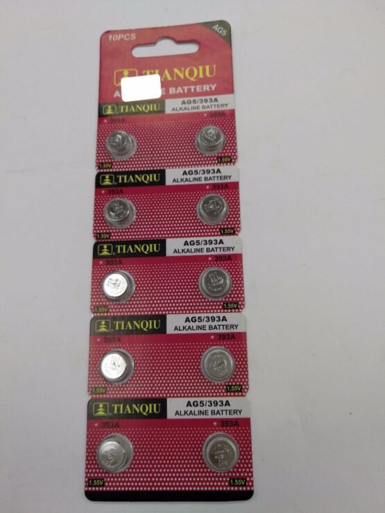 Αλκαλικές μπαταρίες - AG5/393A – 1.55V - 10pcs - 681057 - Image 2