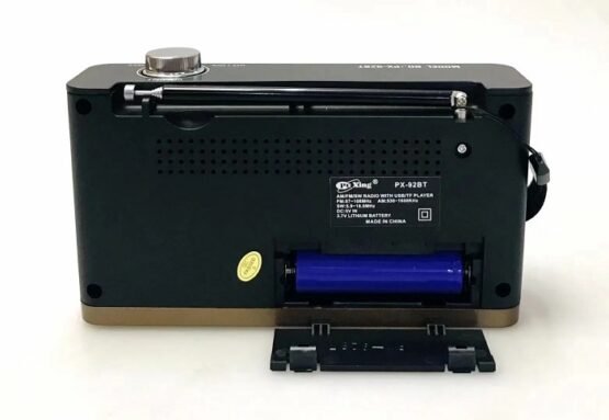 Επαναφορτιζόμενο ραδιόφωνο – PX-92BT - 000923 - Black - Image 2