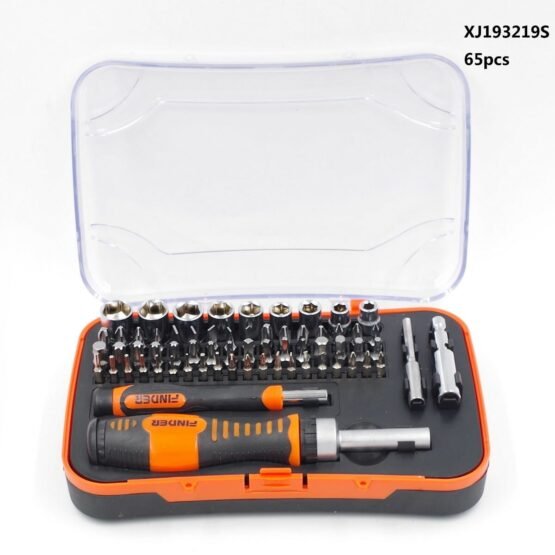Σετ καστάνια και κατσαβίδι ακριβείας - 65pcs - Finder - 193219 - Image 2