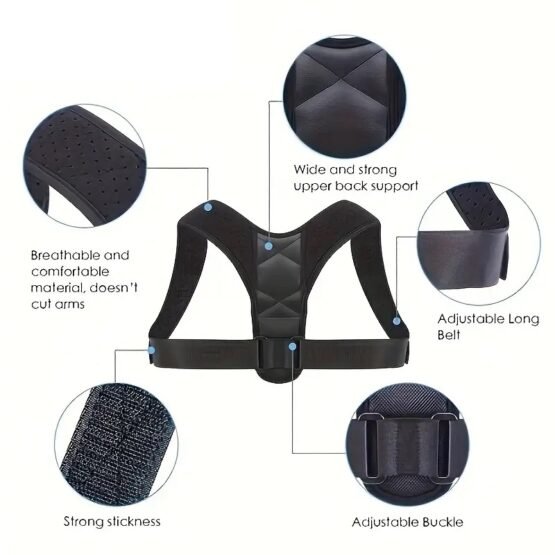 Ζώνη-ορθοστάτης πλάτης - Posture Correction Belt - 521005 - Image 3