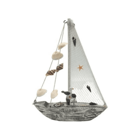 Σετ διακοσμητικά Souvenir - Καραβάκι - 2 τεμάχια - L2023-28 - 920952