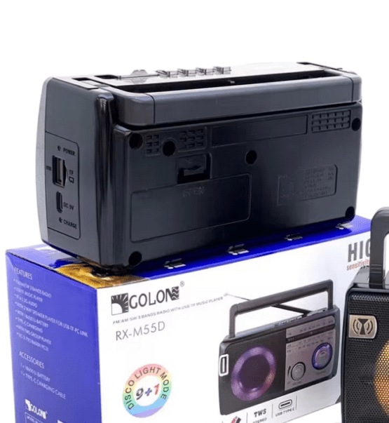 Επαναφορτιζόμενο ραδιόφωνο - LED - RX-M77D - 180185 - Black - Image 2