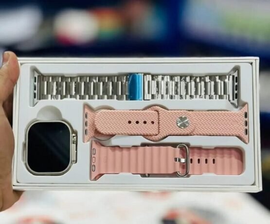 Smartwatch με 2 λουράκια - Z87 ULTRA - 880600 - Pink - Image 2