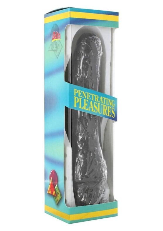Seven Creations Vinyl P-Shape Vibrator Ρεαλιστικός Δονητής 21cm Μαύρος - Image 2