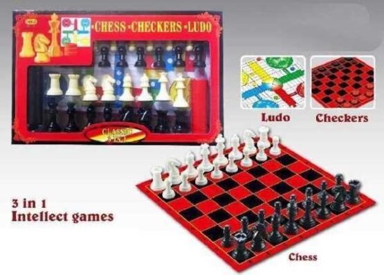 Επιτραπέζιο παιχνίδι Σκάκι-Γκρινιάρης - 3in1 - 88333 - 310386 - Image 2
