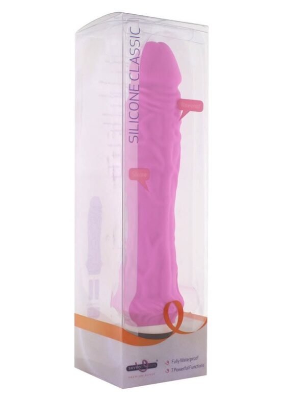 Seven Creations Silicone Classic Large 19.5cm Pink