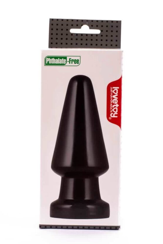 Lovetoy King Sized Anal Shocker Black 19cm