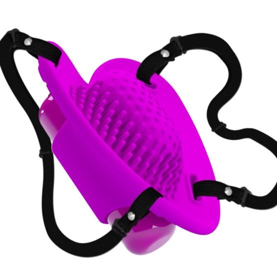 PRETTY LOVE - CLITORAL MASSAGER HEARTBEAT 10 VIBRATION MODES PURPLE - Image 5