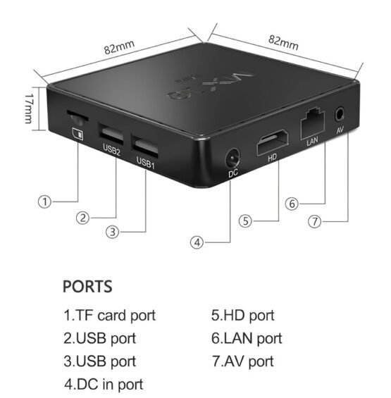 Android TV Box - MX10 MINI - 811238 - Image 3