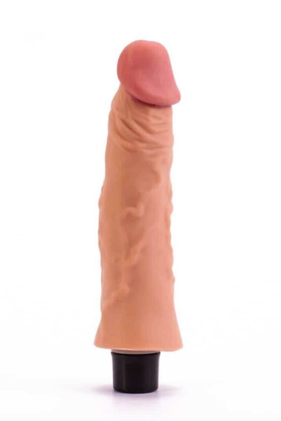 8.3" Real Softee Vibrating Dildo  3 - Image 6