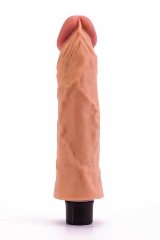 8.3" Real Softee Vibrating Dildo  3 - Image 5
