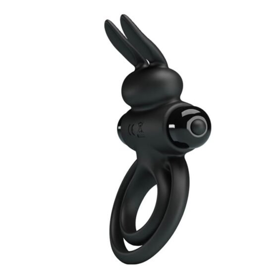 Pretty Love Vibrant Penis Ring 3 Black - Image 3