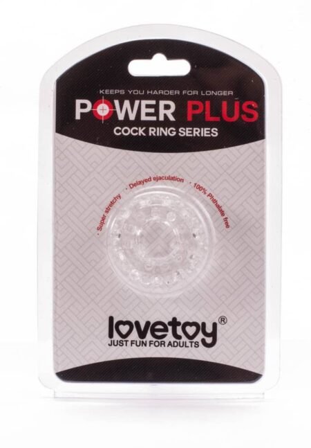 Lovetoy Power Plus 1.6 cm Clear