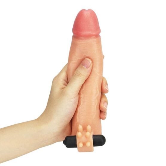 Add 2" Vibrating Silicone Extender - Image 4