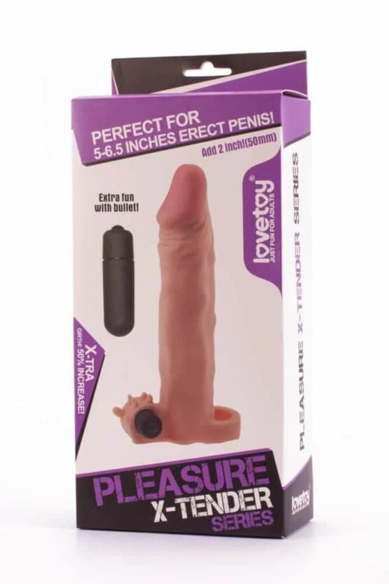 Pleasure X-Tender Vibrating Penis Sleeve #3 - Image 2
