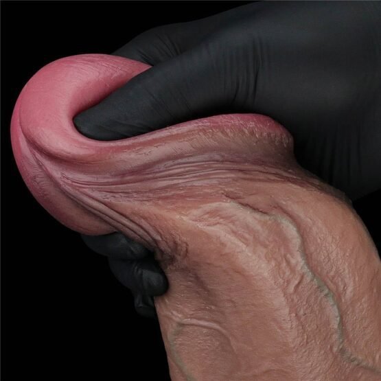 13'' Dual Layered Silicone Cock XXL - Image 6