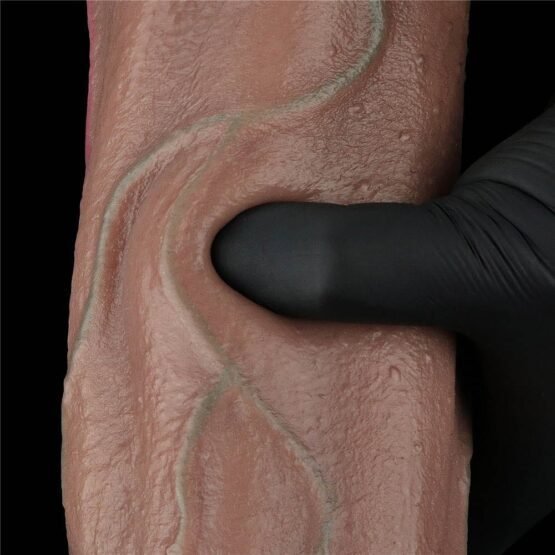 13'' Dual Layered Silicone Cock XXL - Image 7