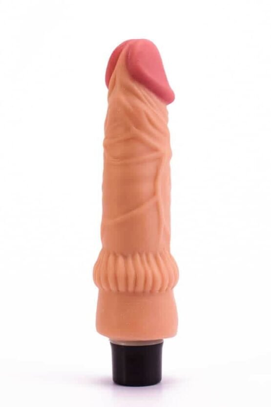 7.8" Real Softee Vibrating Dildo  2 - Image 6