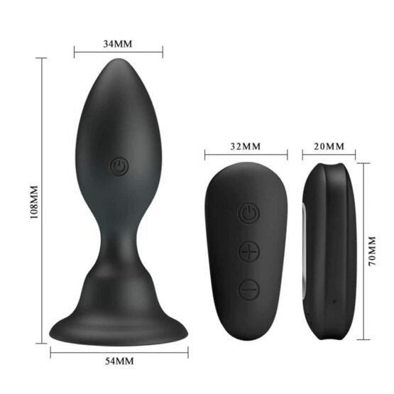 Mr. Play Vibrating Anal Plug with Remote Control - Image 5