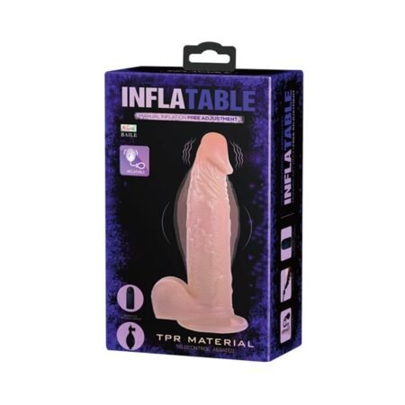 Inflatable Dildo 7,5'' Flesh